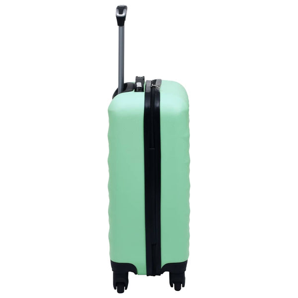 Mintgrünes Hartschalen-Trolley-Set - 2-teilig