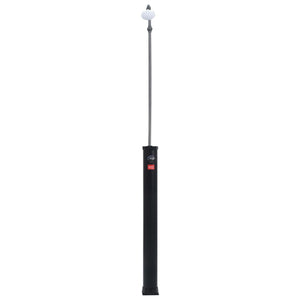 Solar-Pooldusche Schwarz 215cm 8L