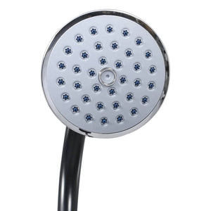 Solar-Pooldusche Schwarz 215cm 8L