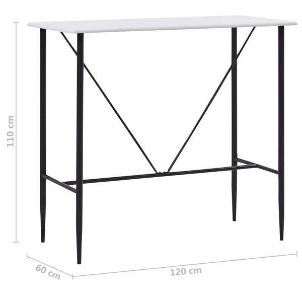 5-tlg. Bar-Set Stoff Dunkelgrau