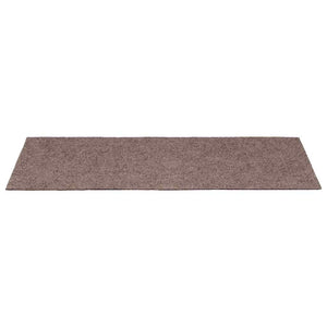 Stufenmatten Selbstklebend 15 Stk. 65x21x4 cm Hellbraun Rechteckiger Rand