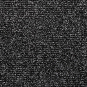 Stufenmatten Selbstklebend 15 Stk. 65x21x4 cm Dunkelgrau Rechteckiger Rand