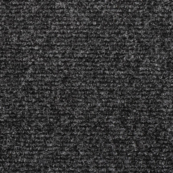 Stufenmatten Selbstklebend 15 Stk. 65x21x4 cm Dunkelgrau Rechteckiger Rand