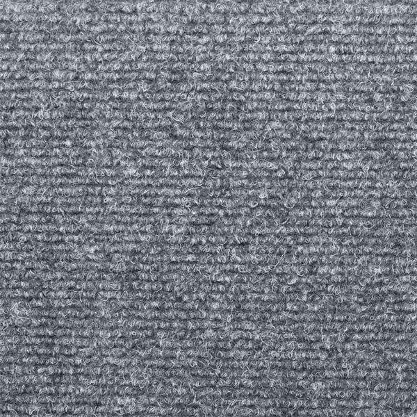 Stufenmatten Selbstklebend 15 Stk. 65x21x4 cm Hellgrau Rechteckiger Rand