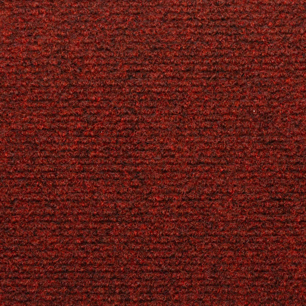 Stufenmatten Selbstklebend 15 Stk. 65x21x4 cm Bordeauxrot Rechteckiger Rand
