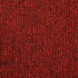 Stufenmatten 15 Stk. 65x21x4 cm Rot Rechteckiger Rand