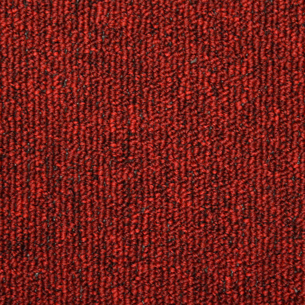 Stufenmatten 15 Stk. 65x21x4 cm Rot Rechteckiger Rand