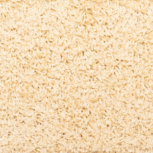 Stufenmatten 15 Stk. 65x21x4 cm Creme Rechteckiger Rand