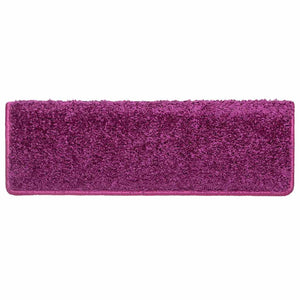 Stufenmatten 15 Stk. 65x21x4 cm Violett Rechteckiger Rand