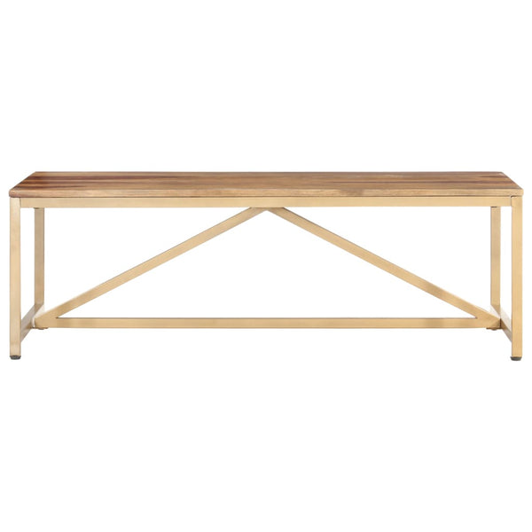 Couchtisch 120x60x40 cm Massivholz