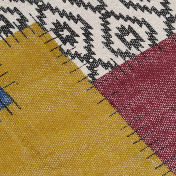 Kelim-Teppich Handgewebt Baumwolle 120×180 cm Bedruckt