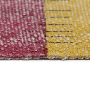 Kelim-Teppich Handgewebt Baumwolle 120×180 cm Bedruckt
