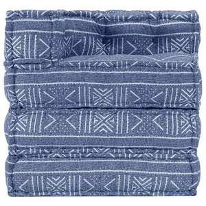 Modularer Pouf Indigo Stoff