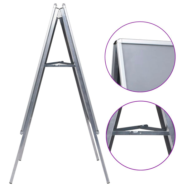 A1 Plakatständer Kundenstopper Aluminium