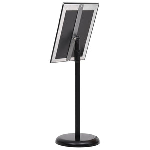 A3 Plakatständer Schwarz Aluminium