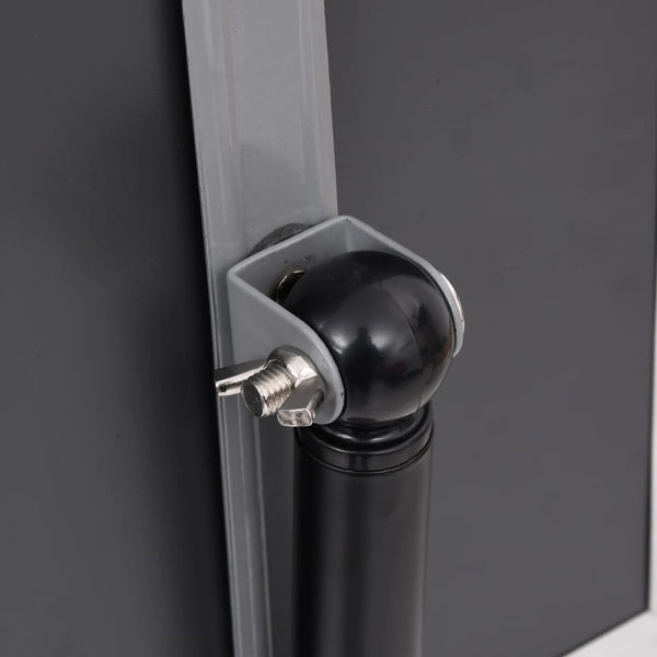 A3 Plakatständer Schwarz Aluminium