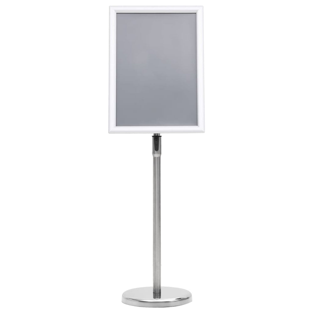 A3 Plakatständer Silber Aluminium