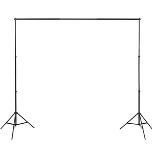 Fotostudio-Set mit Hintergründen, Leuchten und Schirmen