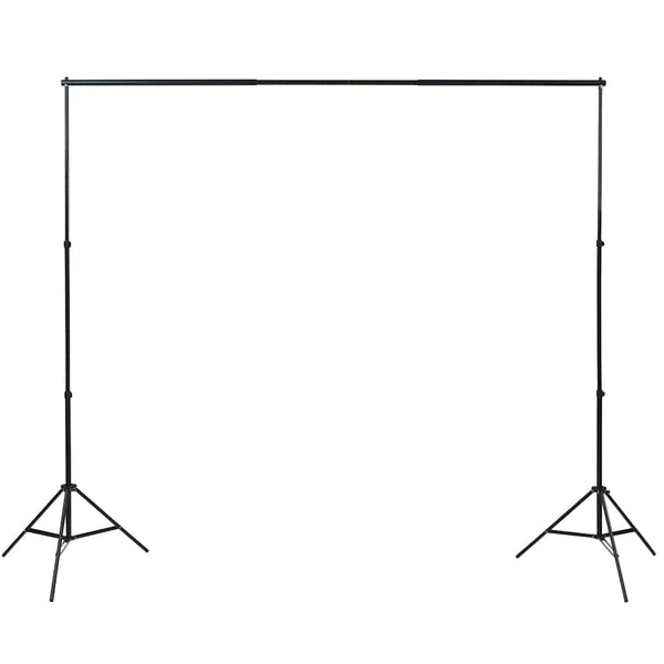 Fotostudio-Set mit Hintergründen, Leuchten und Schirmen