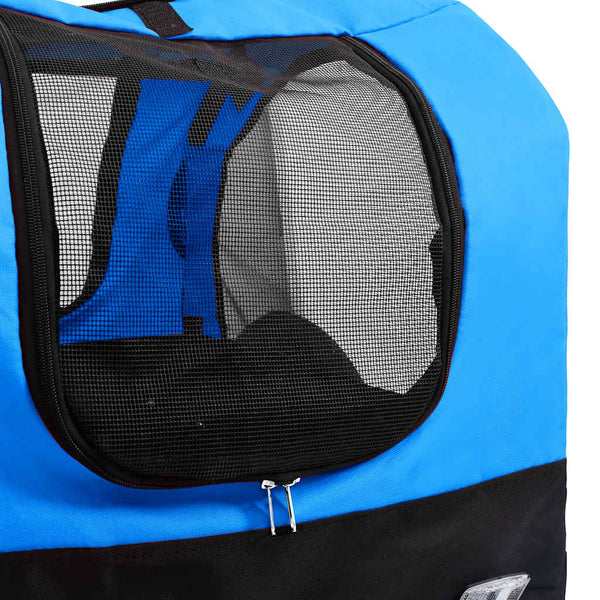 2-in-1 Hunde Fahrradanhänger & Buggy