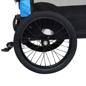 2-in-1 Hunde Fahrradanhänger & Buggy