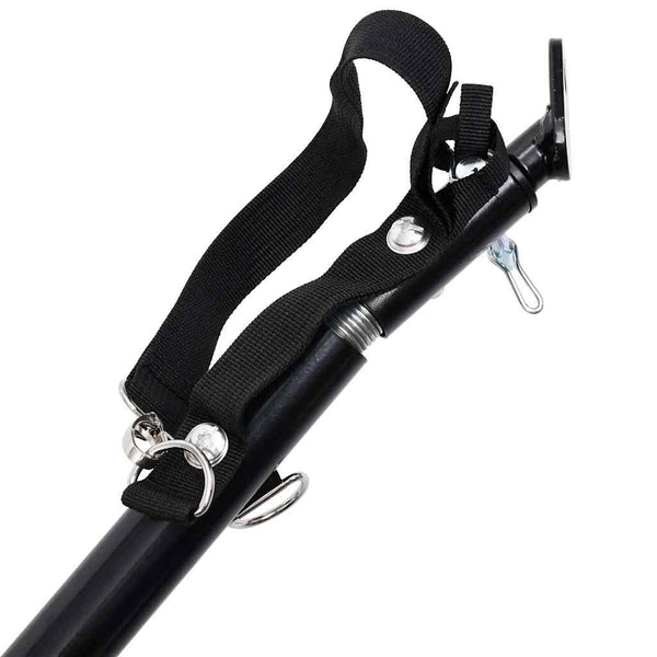 2-in-1 Hunde Fahrradanhänger & Buggy Gelb/Grau