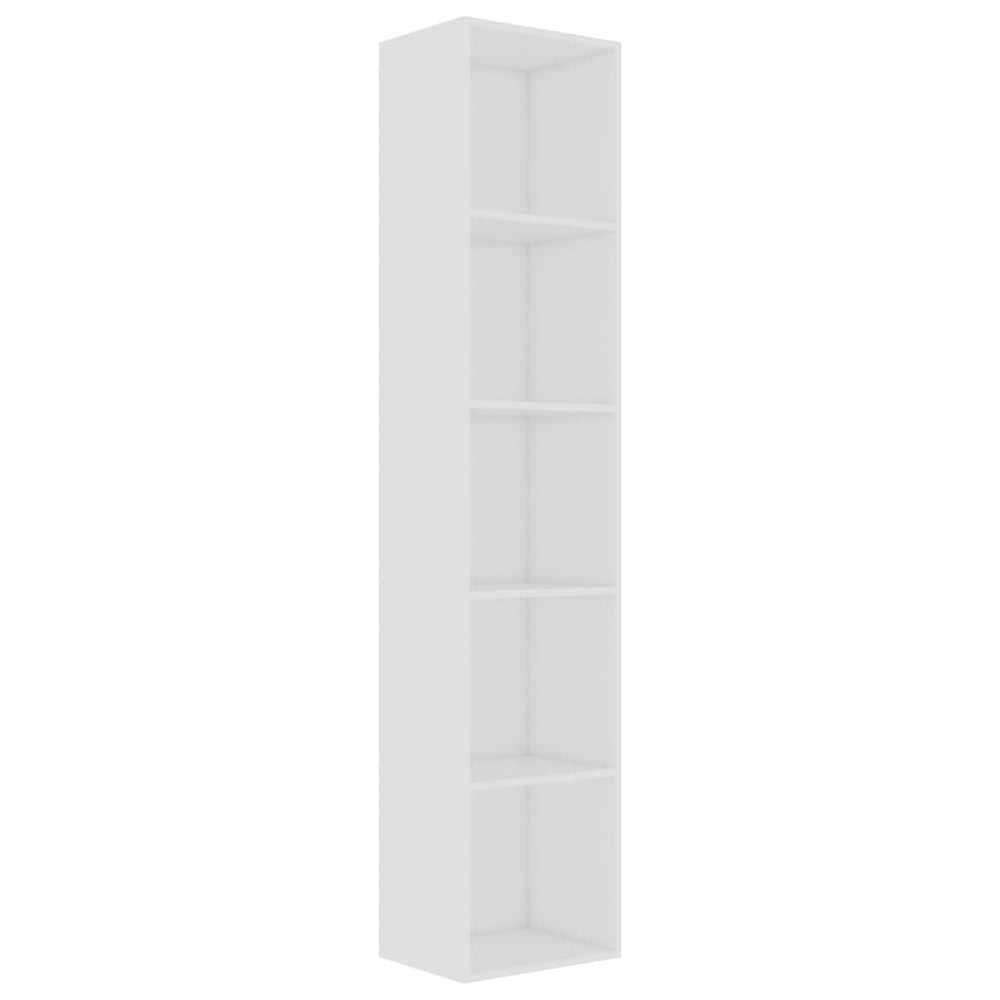 Weißes Bücherregal 40x30x189 cm