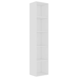 Weißes Bücherregal 40x30x189 cm