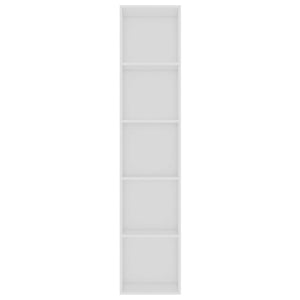 Weißes Bücherregal 40x30x189 cm