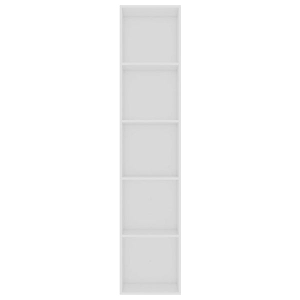 Weißes Bücherregal 40x30x189 cm