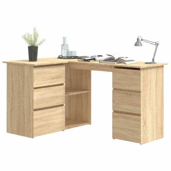 Eckschreibtisch Sonoma Eiche 145x100 cm