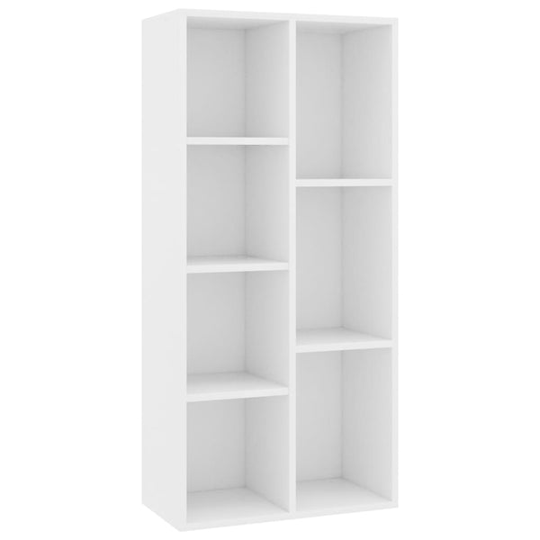 Weißes Bücherregal 50x25x106 cm