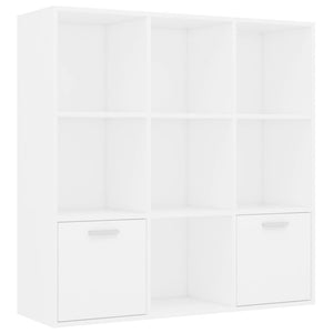 Weißes Bücherregal 98x98 cm