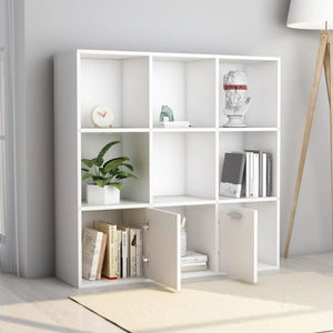 Weißes Bücherregal 98x98 cm