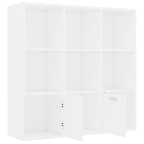 Weißes Bücherregal 98x98 cm