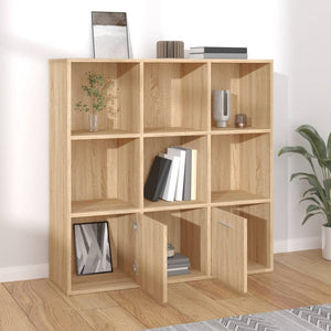 Sonoma Eiche Bücherregal, 98 cm