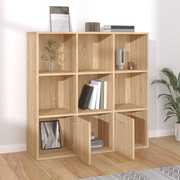 Sonoma Eiche Bücherregal, 98 cm