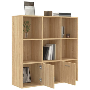 Sonoma Eiche Bücherregal, 98 cm
