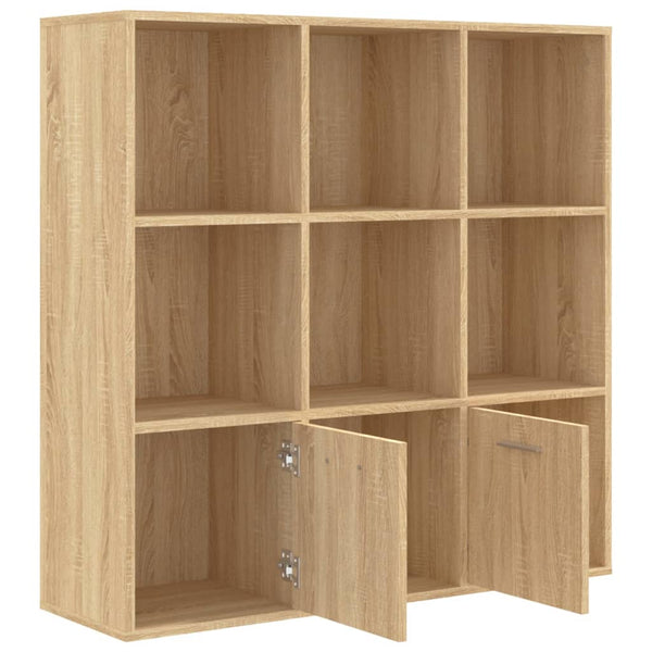 Sonoma Eiche Bücherregal, 98 cm