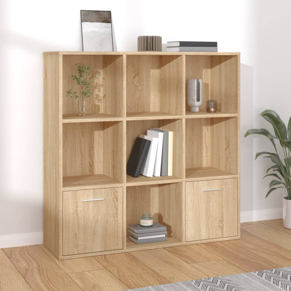 Sonoma Eiche Bücherregal, 98 cm
