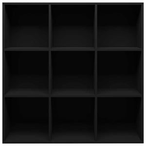 Schwarzes Bücherregal 98x29x97,5 cm