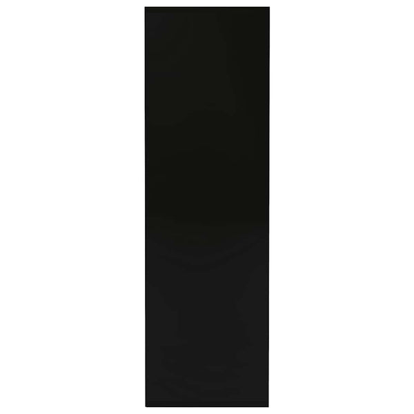 Schwarzes Bücherregal 98x29x97,5 cm