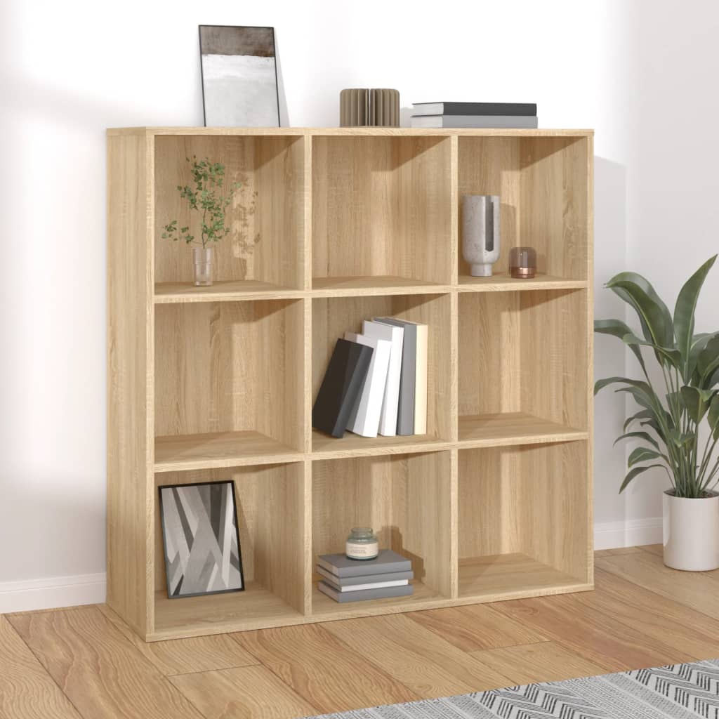 Sonoma Eiche Bücherregal, 98 cm