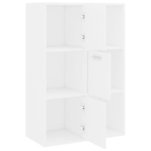 Weißer Lagerschrank 60x90 cm