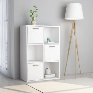 Weißer Lagerschrank 60x90 cm