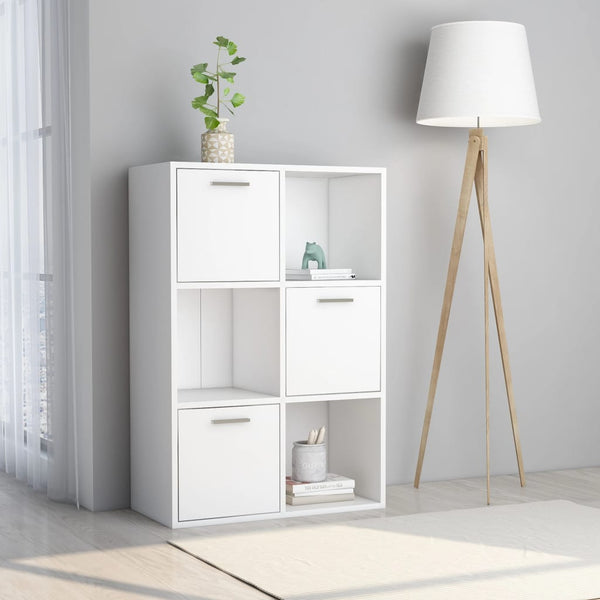 Weißer Lagerschrank 60x90 cm