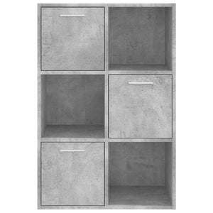 Lagerschrank Betongrau 60x90 cm