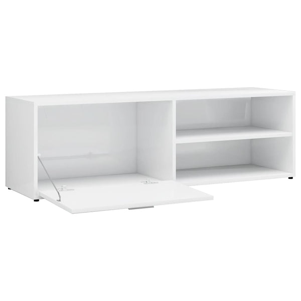 TV-Schrank Weiß Hochglanz 120 cm
