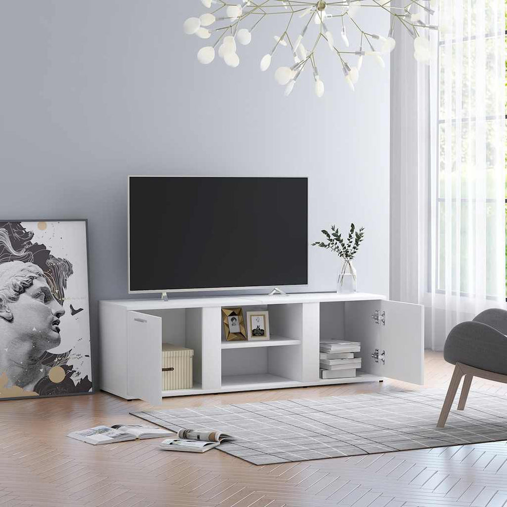 Weißer TV-Schrank 120 cm