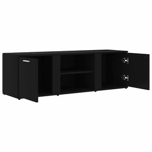 Schwarzer TV-Schrank 120 cm